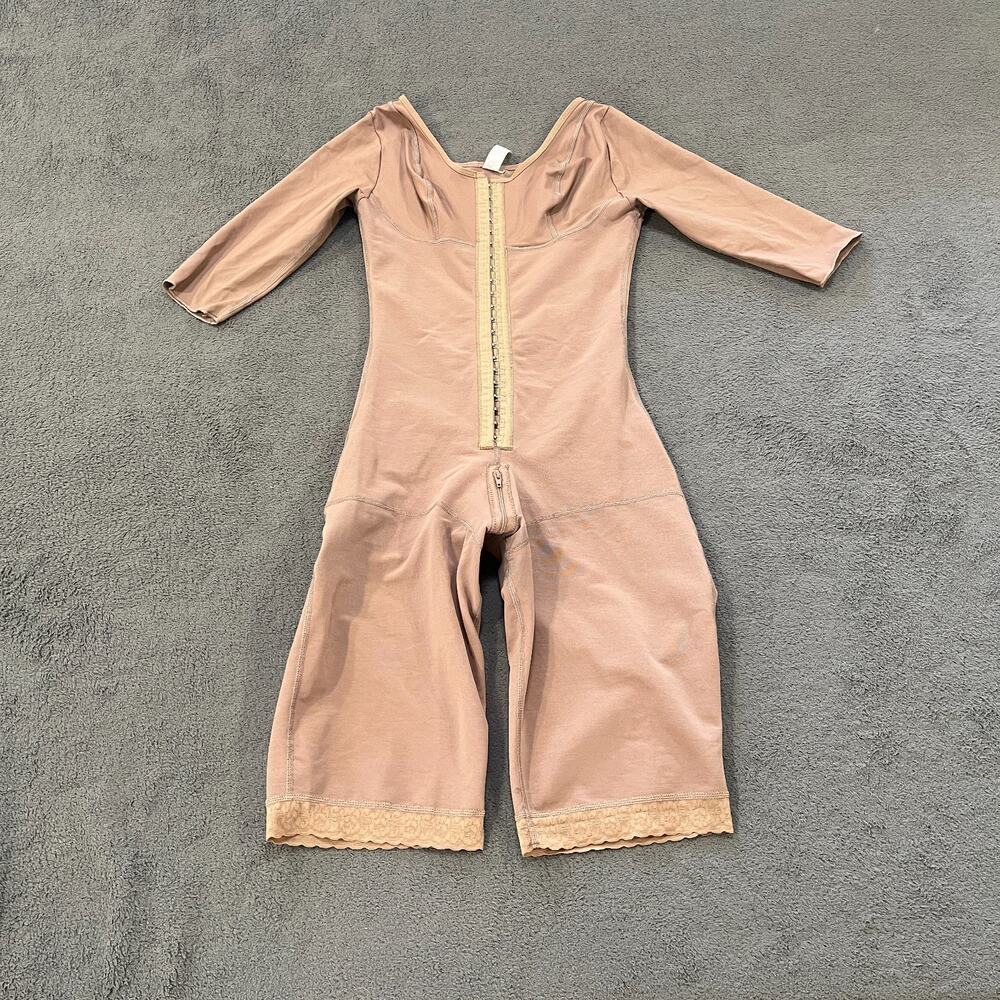 Shape Concept Beige Bodysuit Full Body Compression Shapewear Women's Size Large